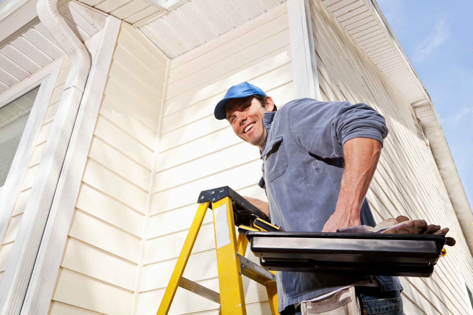 Southwest Florida Home Repair handyman working outside